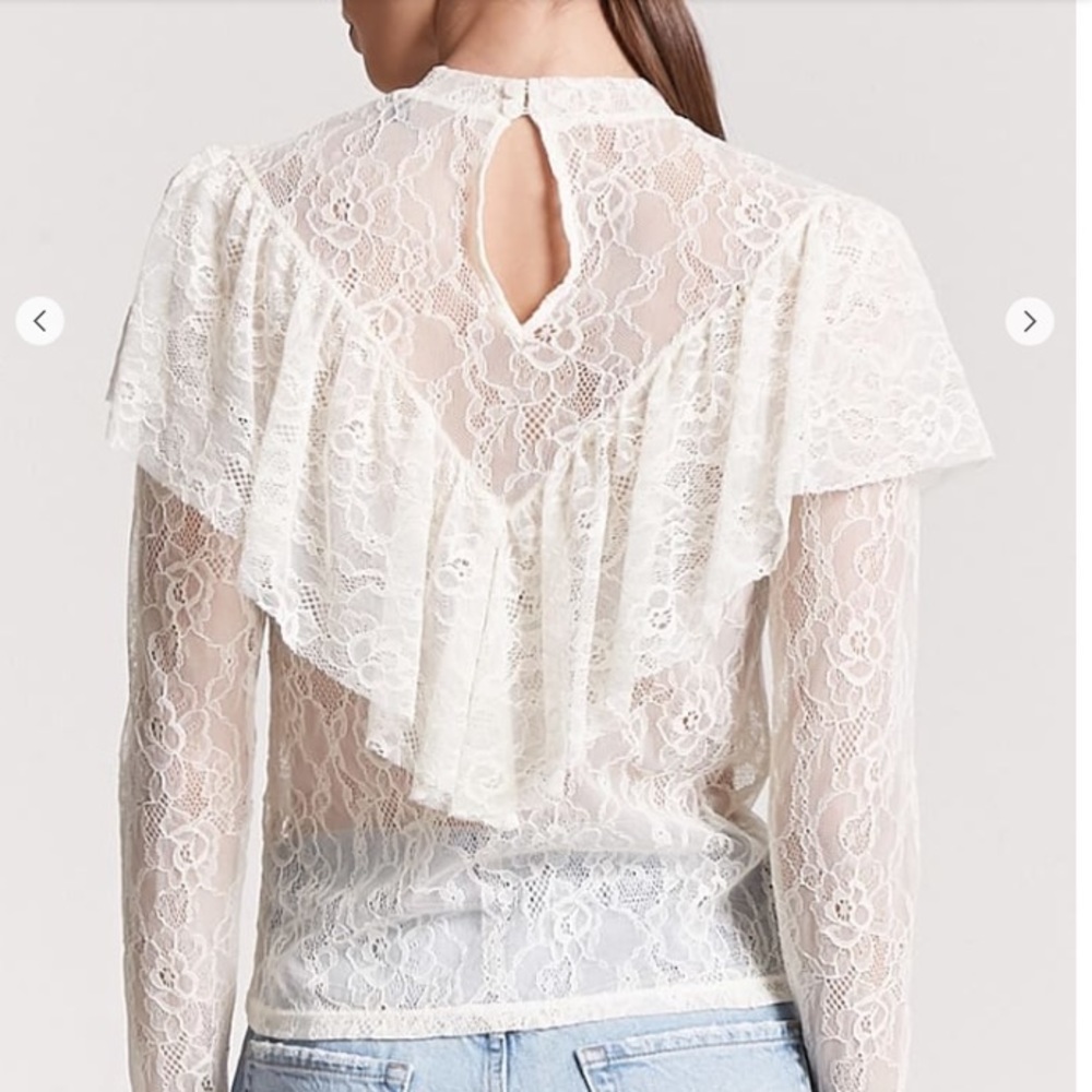 New with tag women lace top